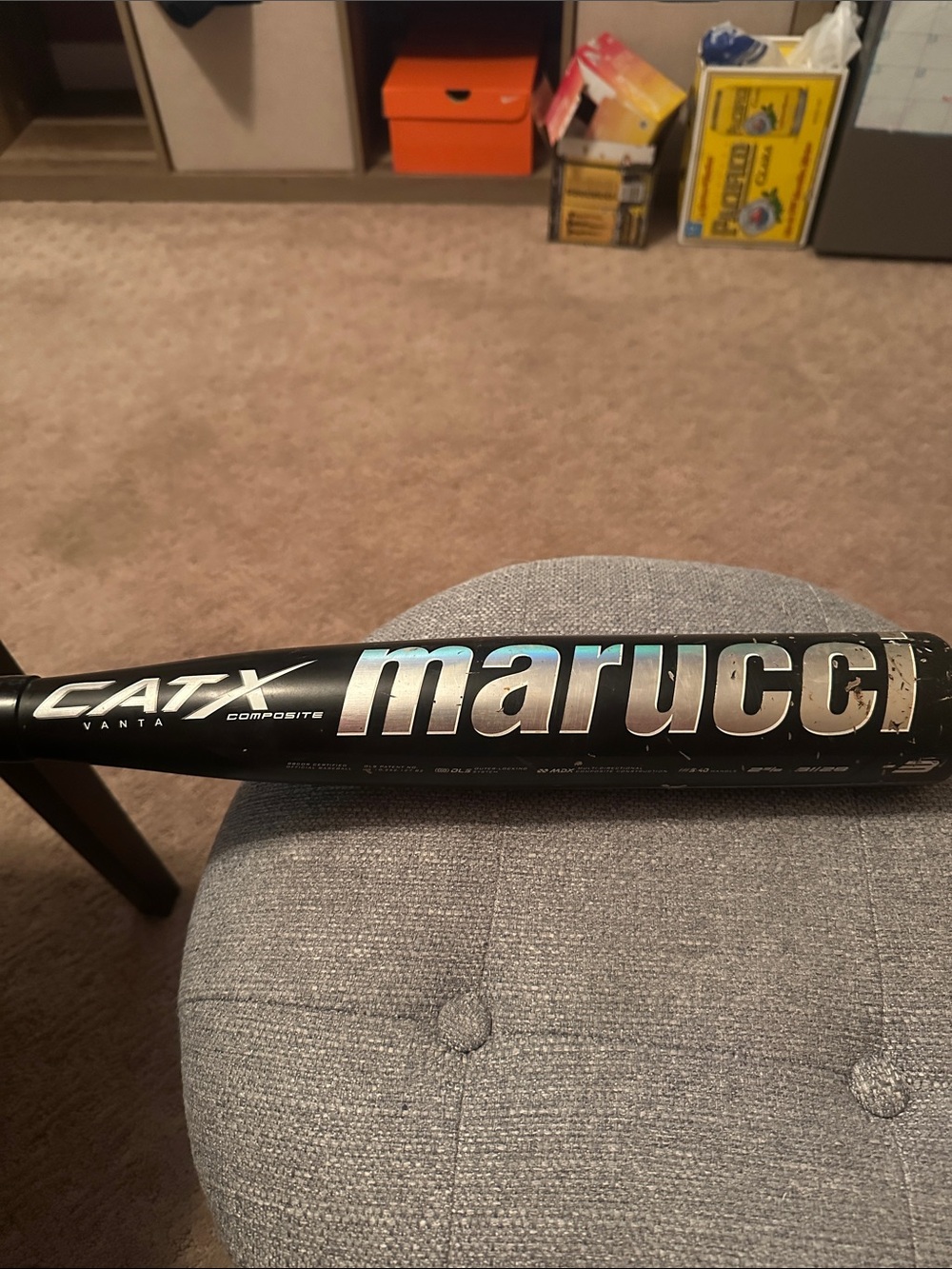 Marucci CATX Vanta Composite Baseball Bat - Black